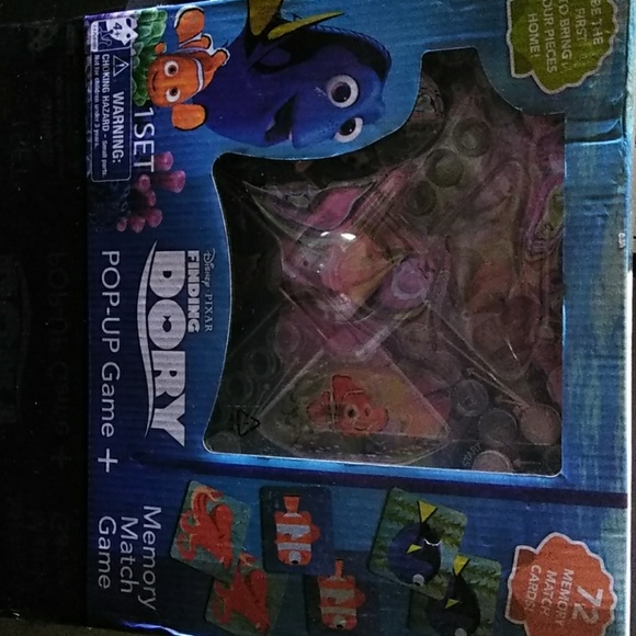 Disney finding Dory pop-up +Memory match game - Picture 1 of 2